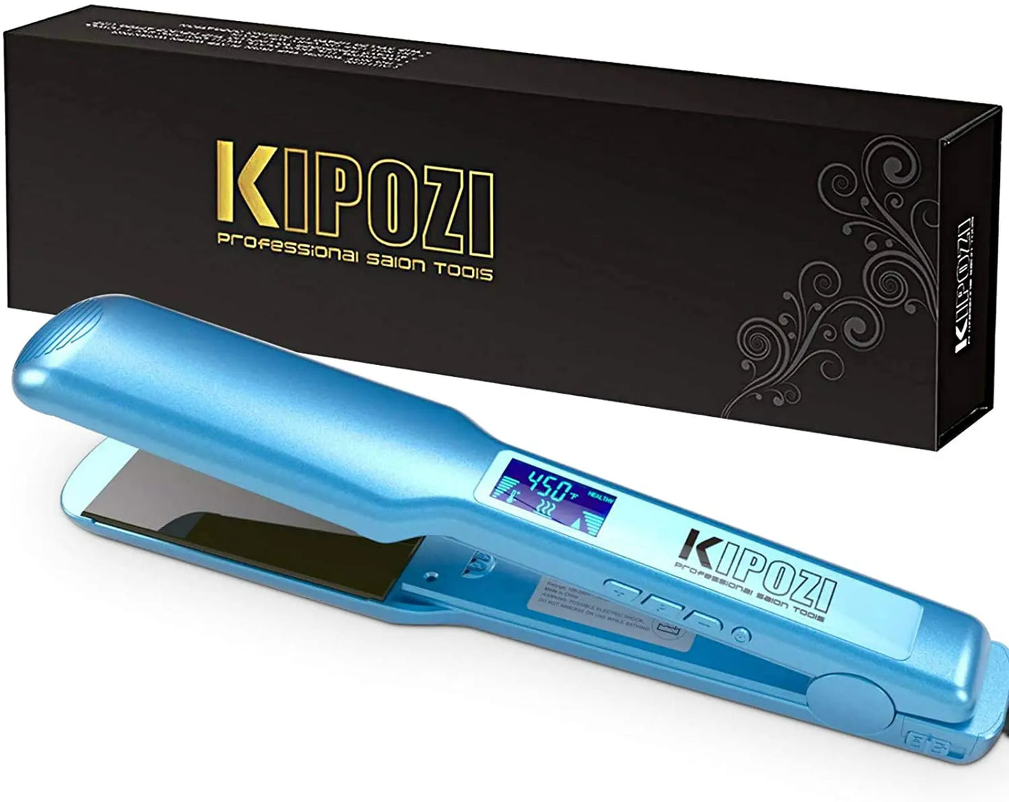 Professional Titanium Flat Iron Hair Straightener