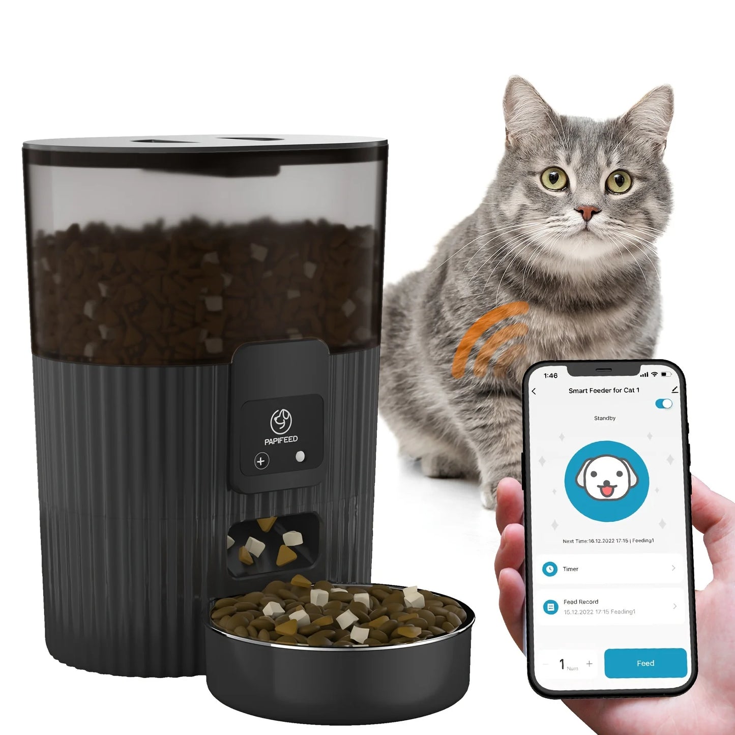 PAPIFEED cat/dog automatic feeder