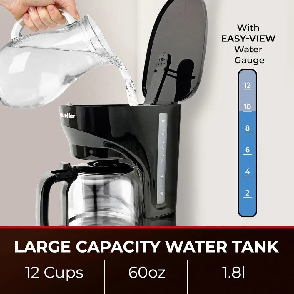 Mueller 12-Cup Drip Coffee Maker