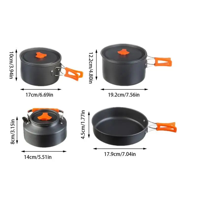 Portable Camping Cookware Set
