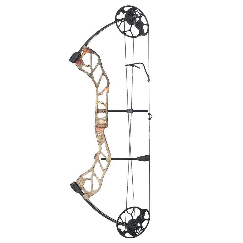 Compound Bow Archery Sets 19-70lbs Draw Weight Adjustable Shooting Right Hand Hunting Bows Adult Beginners Kit Up to IBO 320 Fps