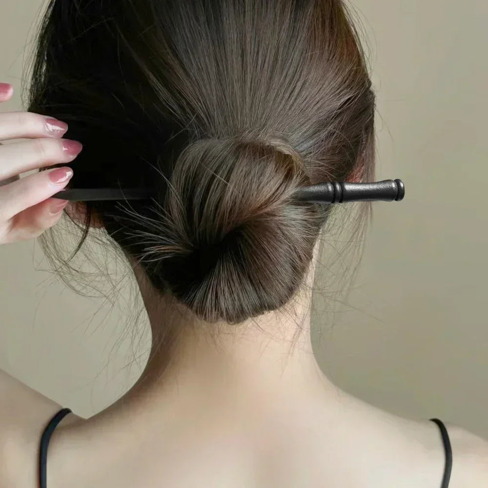 Bamboo Knot Wooden Chinese Hair Sticks Fashion Accessories