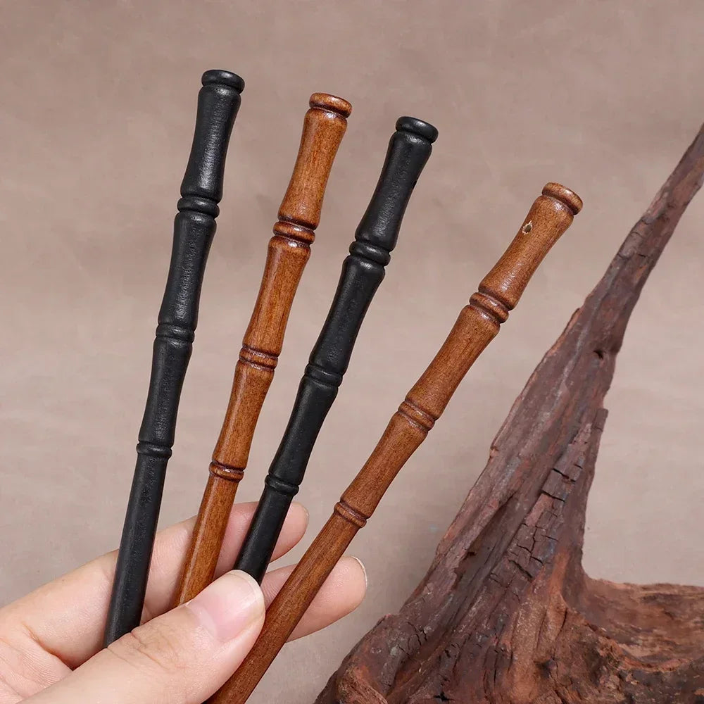 Bamboo Knot Wooden Chinese Hair Sticks Fashion Accessories