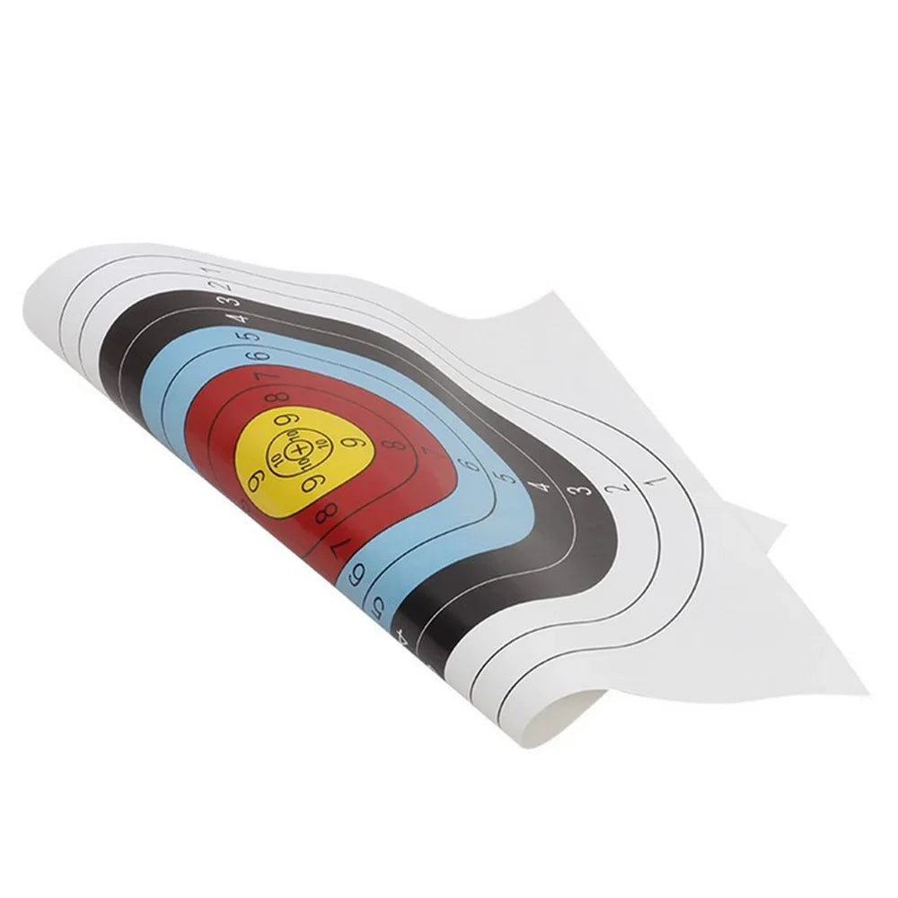 10Pcs Target Paper Face 40x40cm For Arrow Bow Practice