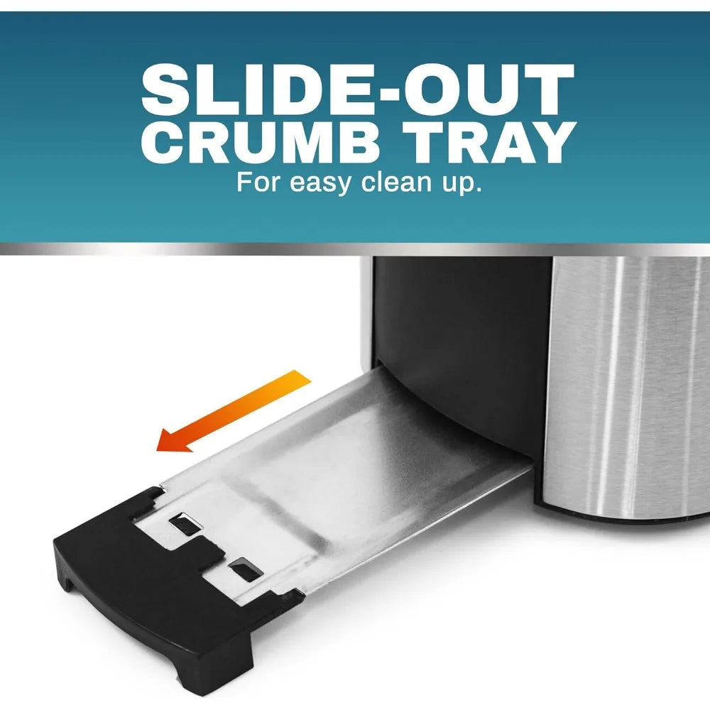 Long Slot 4 Slice Toaster