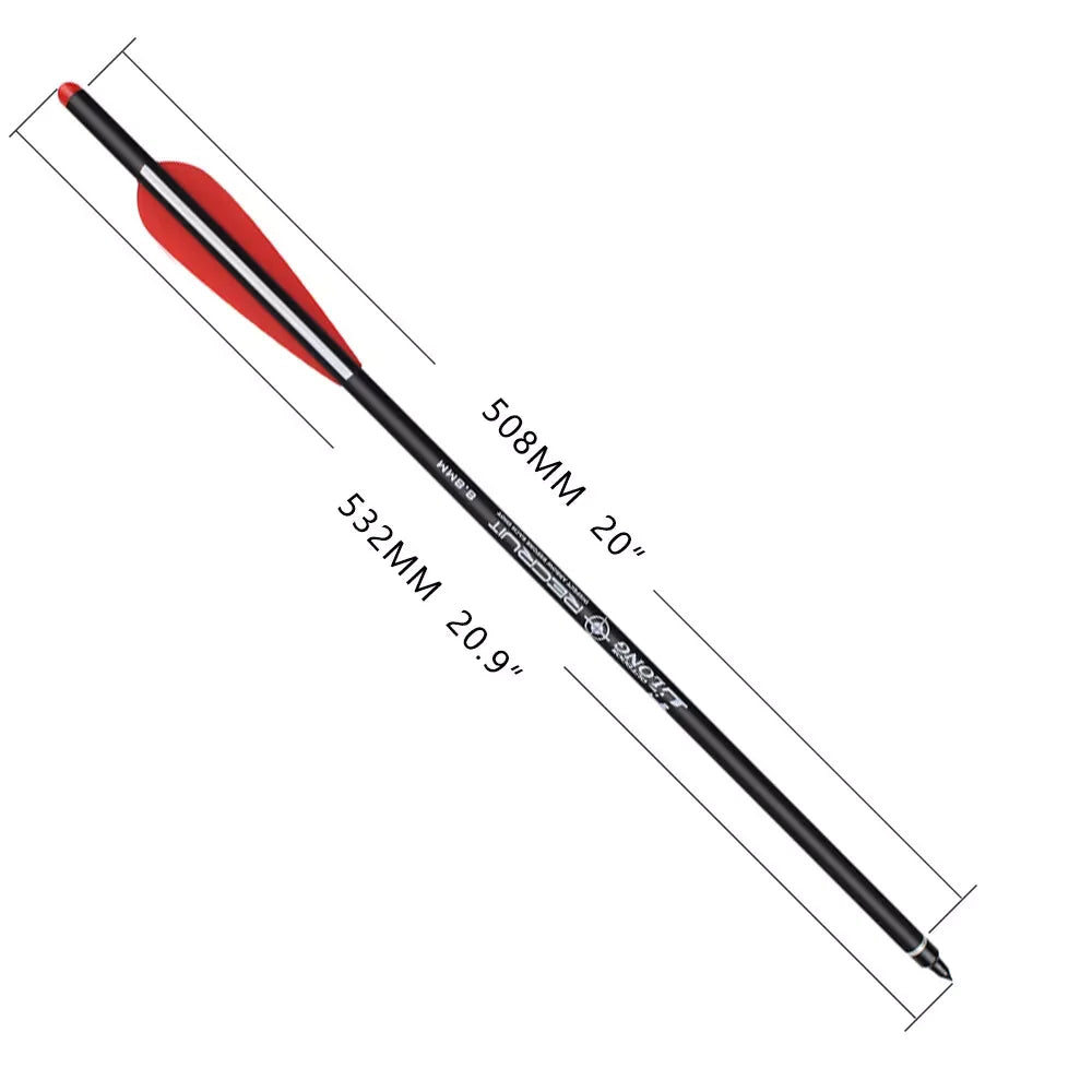 12Pcs 16/18/20inch Carbon Arrows
