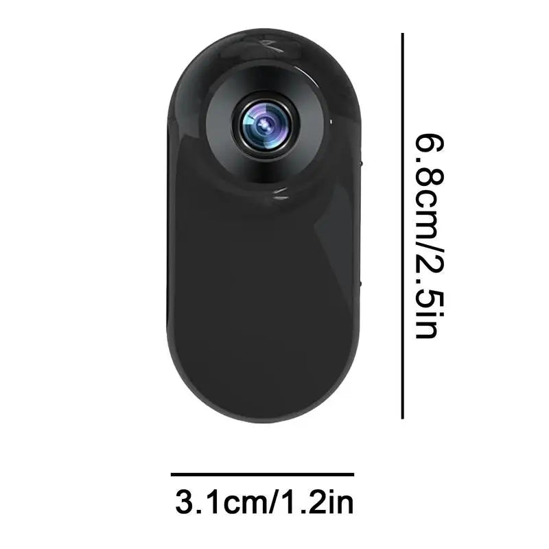 Pet Collar Camera HD 1080p Mini Sports Camera With Screen