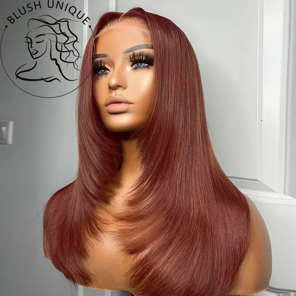 Straight Layered Cut Wig
