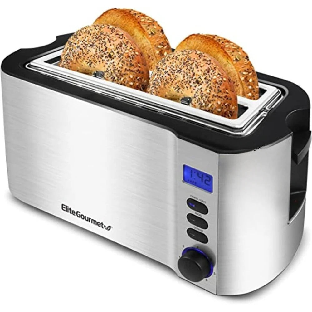 Long Slot 4 Slice Toaster