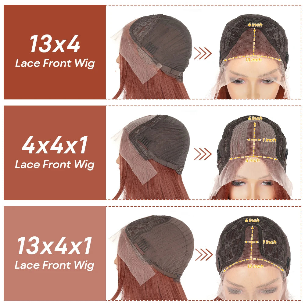 Straight Layered Cut Wig