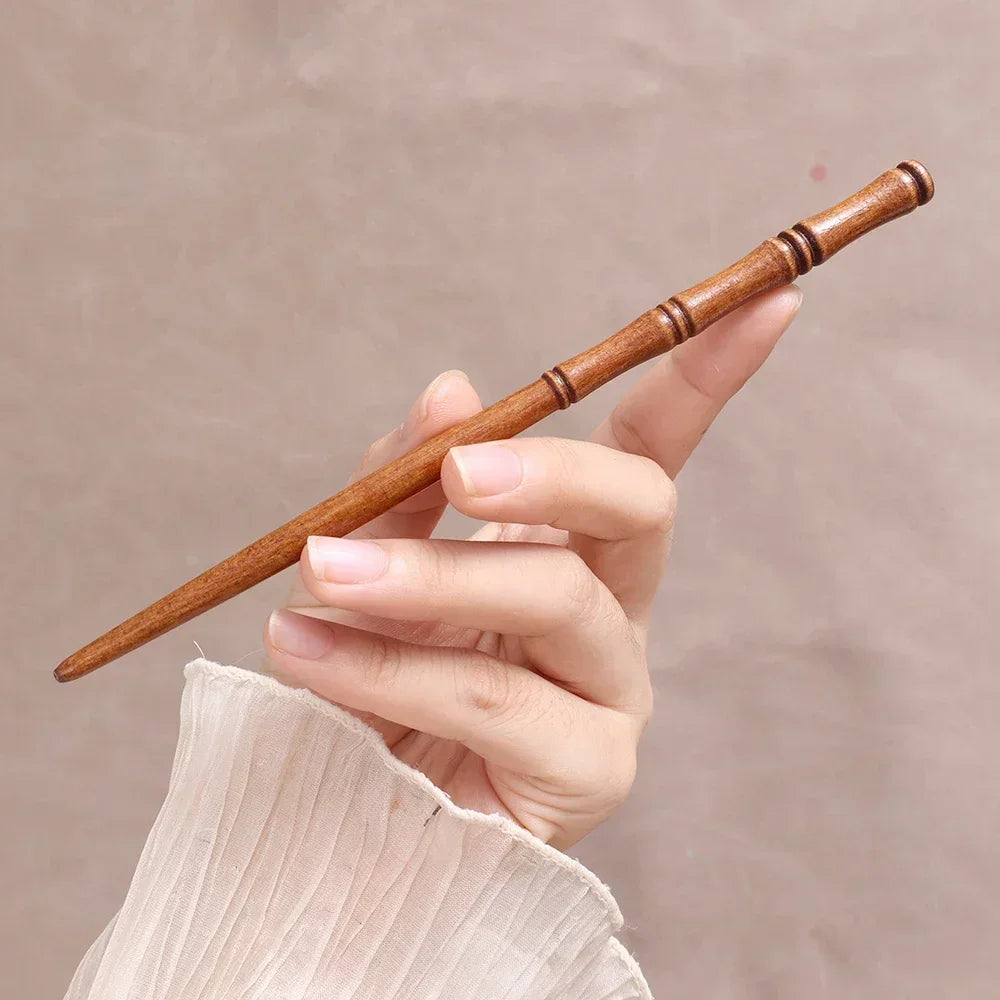 Bamboo Knot Wooden Chinese Hair Sticks Fashion Accessories