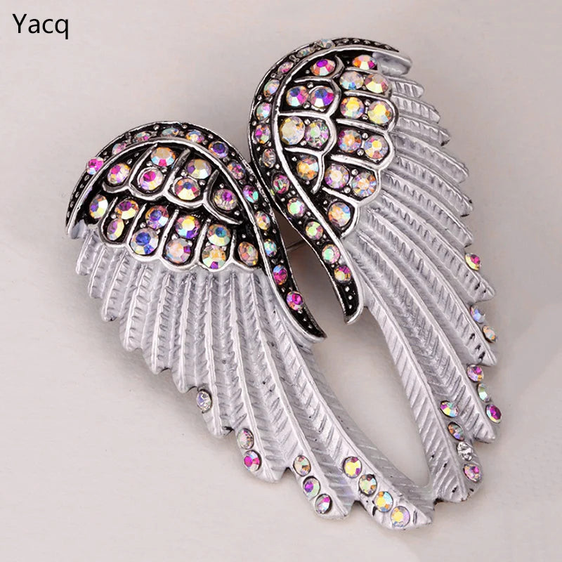Angel Wings Brooch Pin for Women
