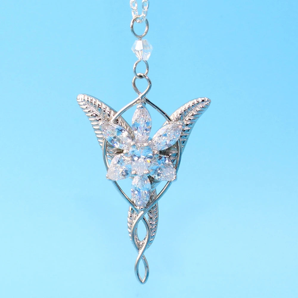 925 Sterling Sliver Princess Arwen Evenstar Pendant Necklaces