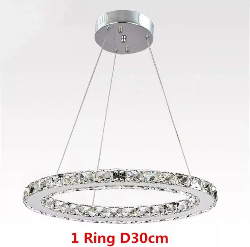 Modern Crystal Led Chandelier