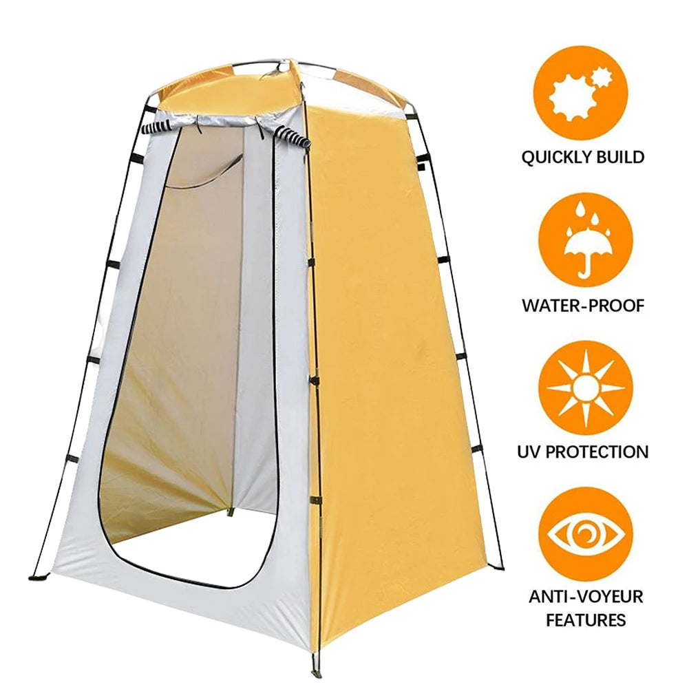 Single Person Portable Privacy Shower Toilet Pop Up Tent