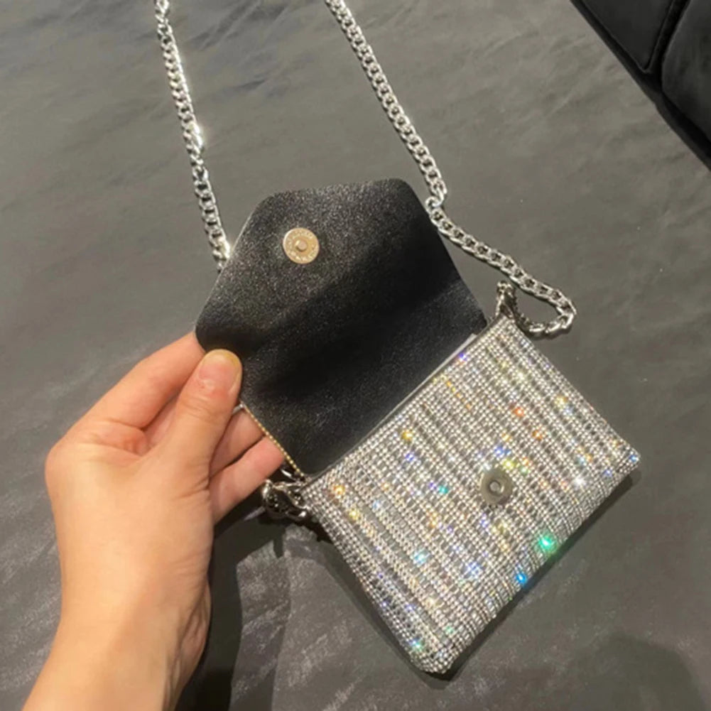 Sparkling Women' Evening Bag Mini Rhinestone