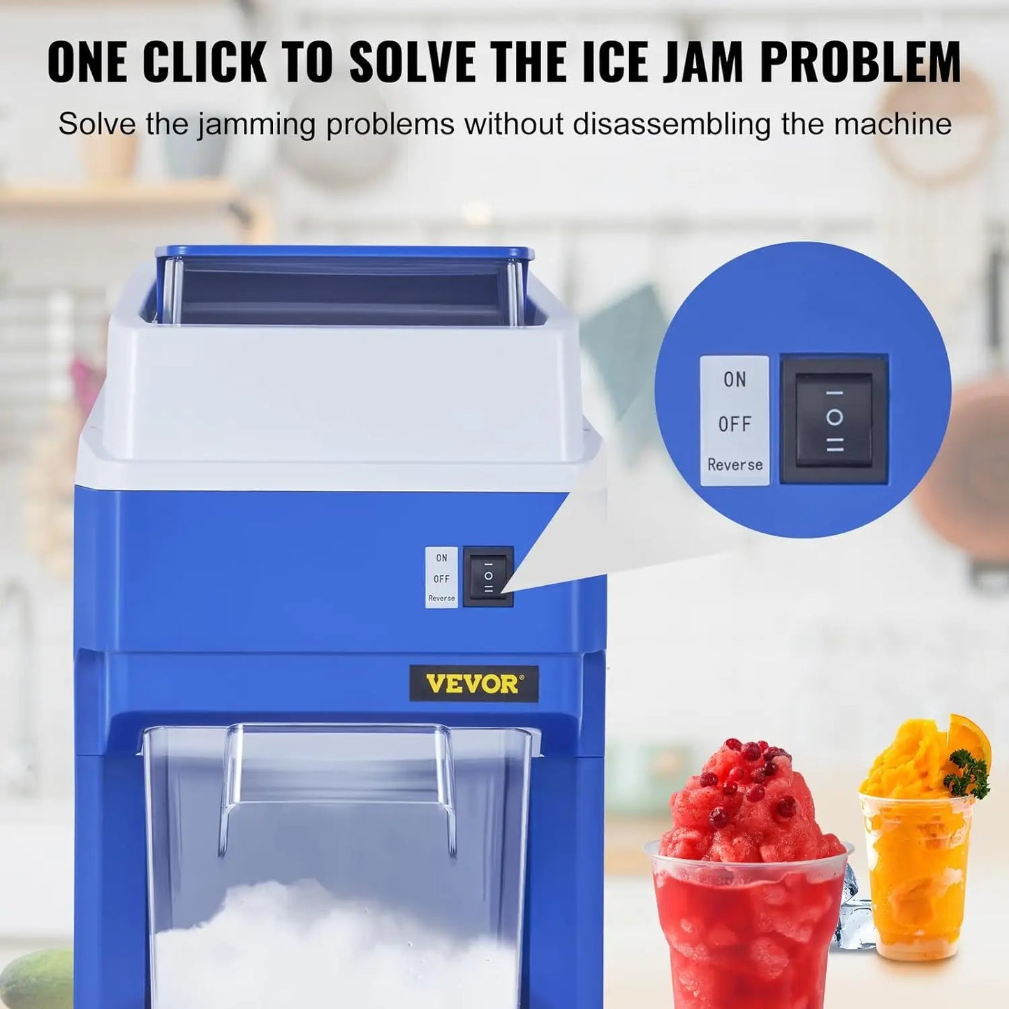 Commercial Ice Shaver Crusher