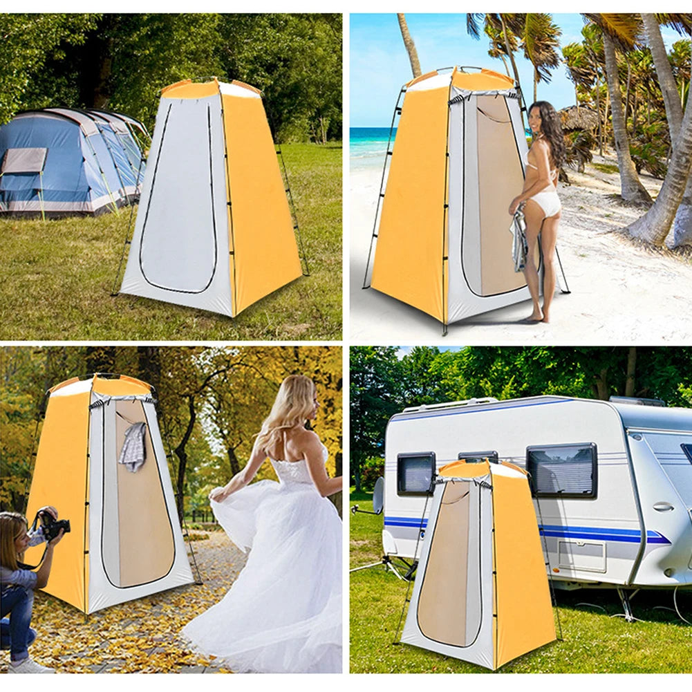 Single Person Portable Privacy Shower Toilet Pop Up Tent