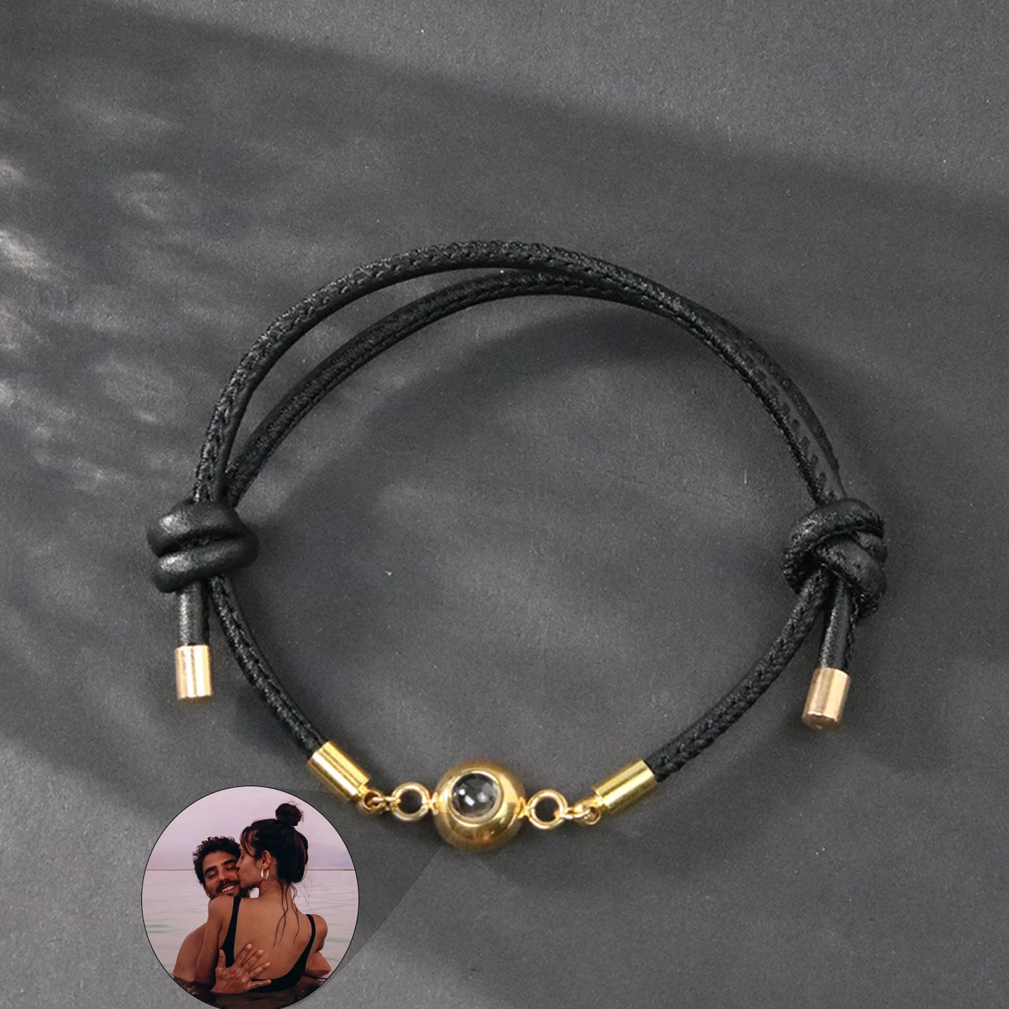 Personalized Photo Projection Bracelet For Men/Women