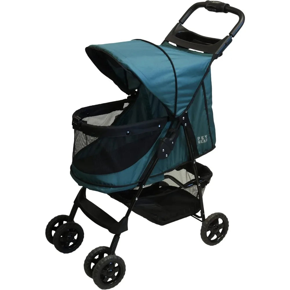 No-Zip Happy Trails Pet Stroller for Cats/Dogs