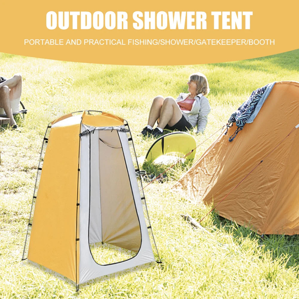 Single Person Portable Privacy Shower Toilet Pop Up Tent