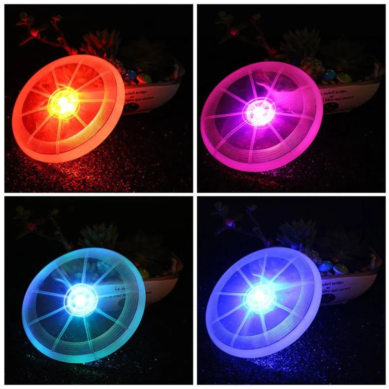 Dog toy LED luminous flying disk