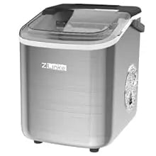 Countertop Ice Maker, Ice Maker Machine 6 Mins 9 Bullet Ice, 26.5lbs/24Hrs