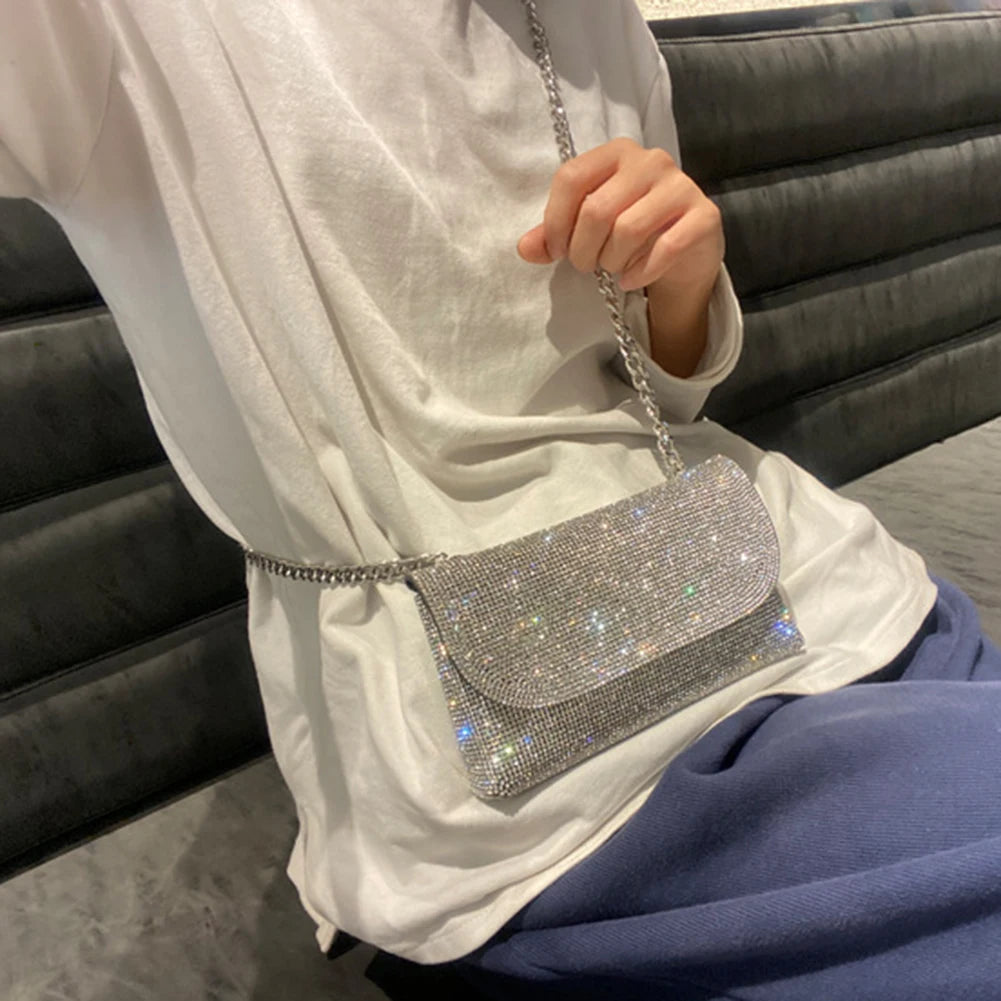 Sparkling Women' Evening Bag Mini Rhinestone