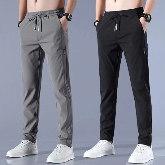 Men'S Drawstring Sweatpants With Pockets Fast Dry M-XXXXXL