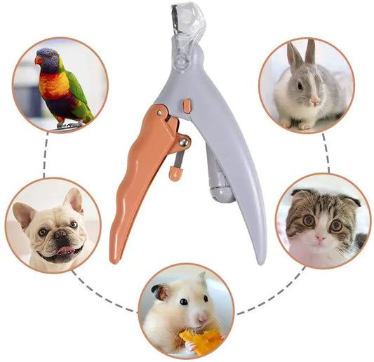 Professional Pet Nail Clipper with LED Light