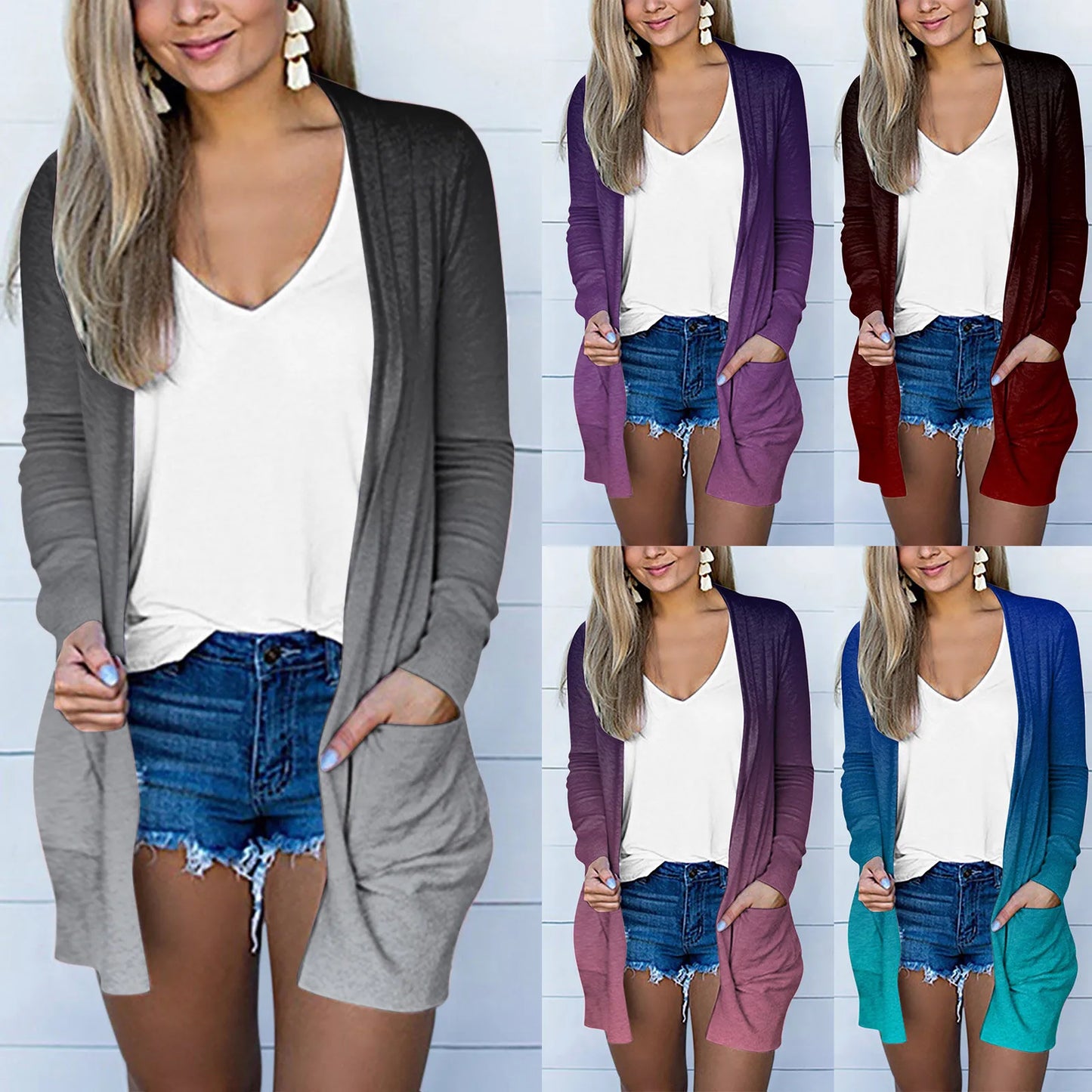 Women Casual Autumn Cardigan