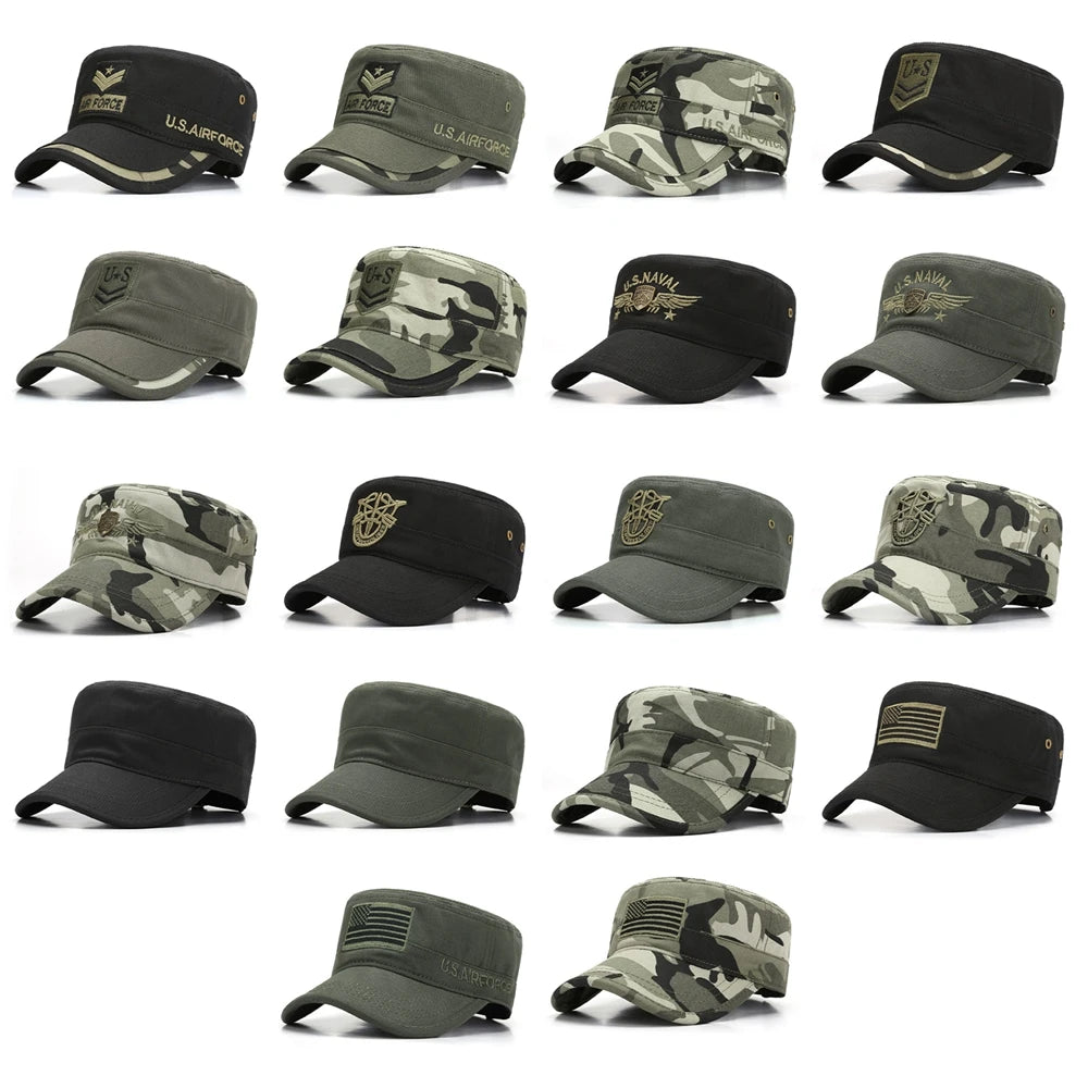 Camouflage Baseball Cap Various Branches of Armed Forces