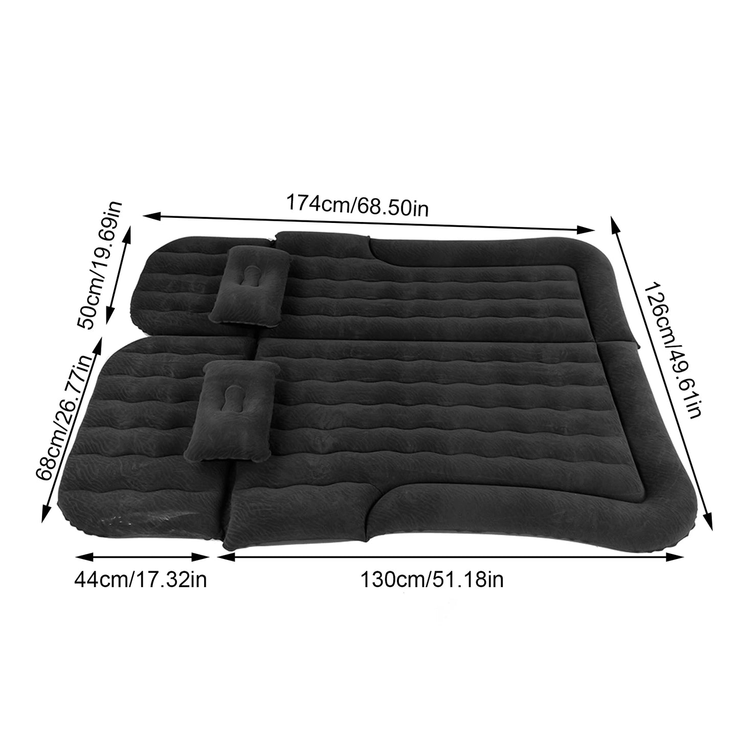 2 In 1 Multifunction Inflatable Travel Mattress