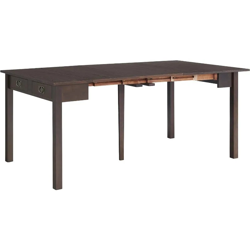 Traditional Expanding Table Only, Fruitwood or Expresso