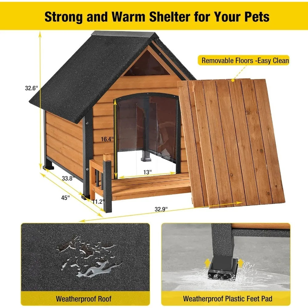 Outdoor Dog House, Waterproof