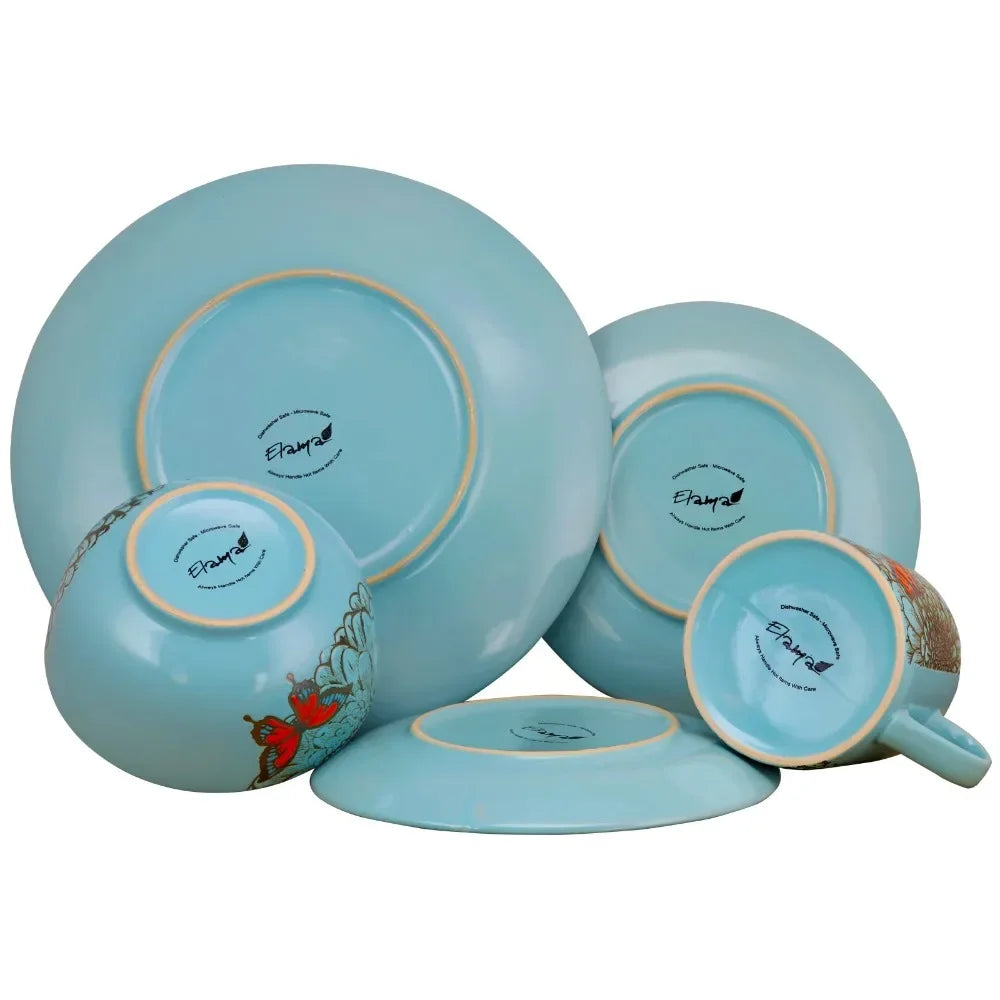 16 Piece Stoneware Dinnerware Set