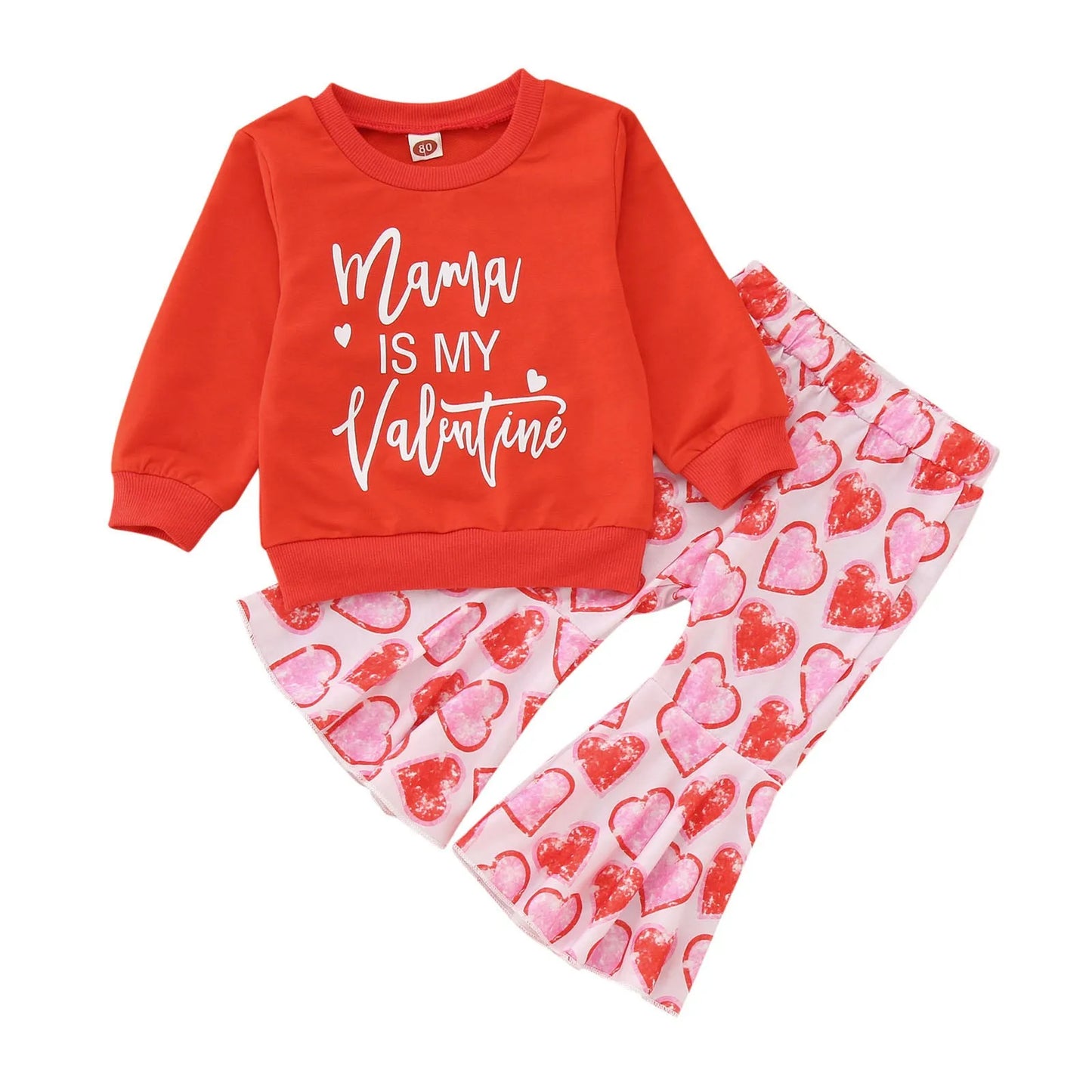 Toddler 6 mo - 4 Yrs Girls Valentine's Day Outfits