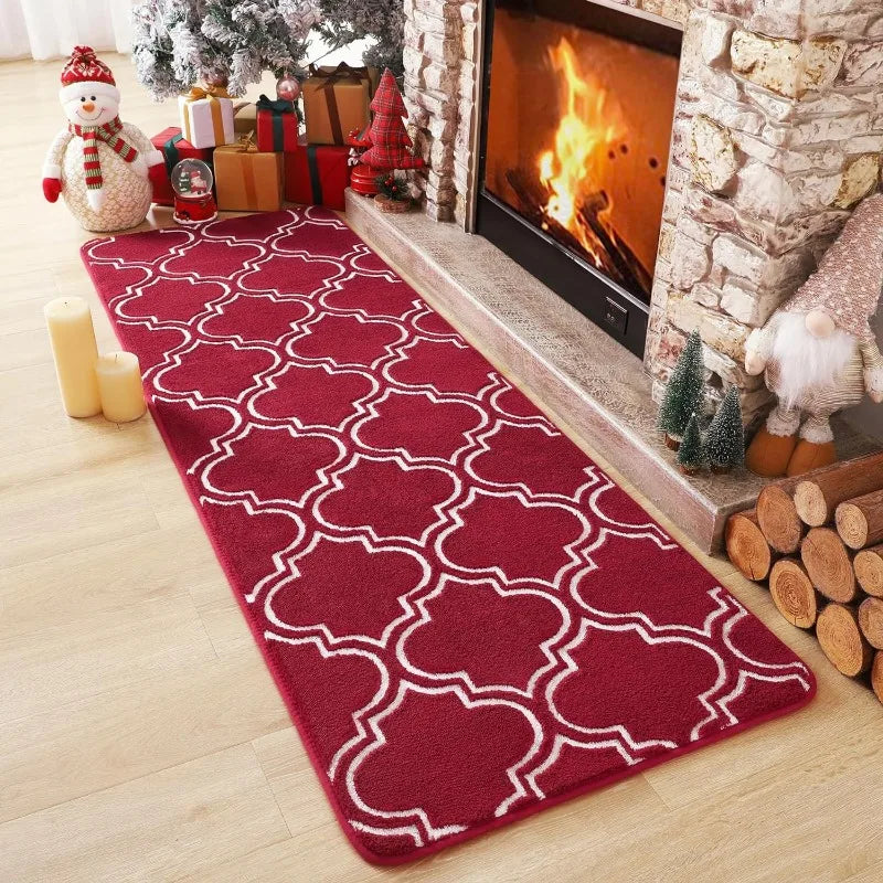 Shag Geometric Modern Area Rug Memory Foam Indoor Decor