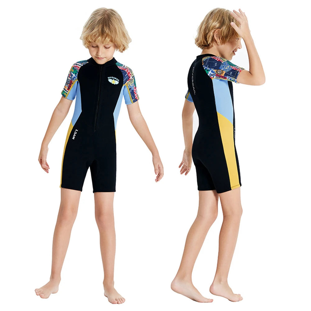 Kid Diving Surfing Clothes UPF50 Neoprene