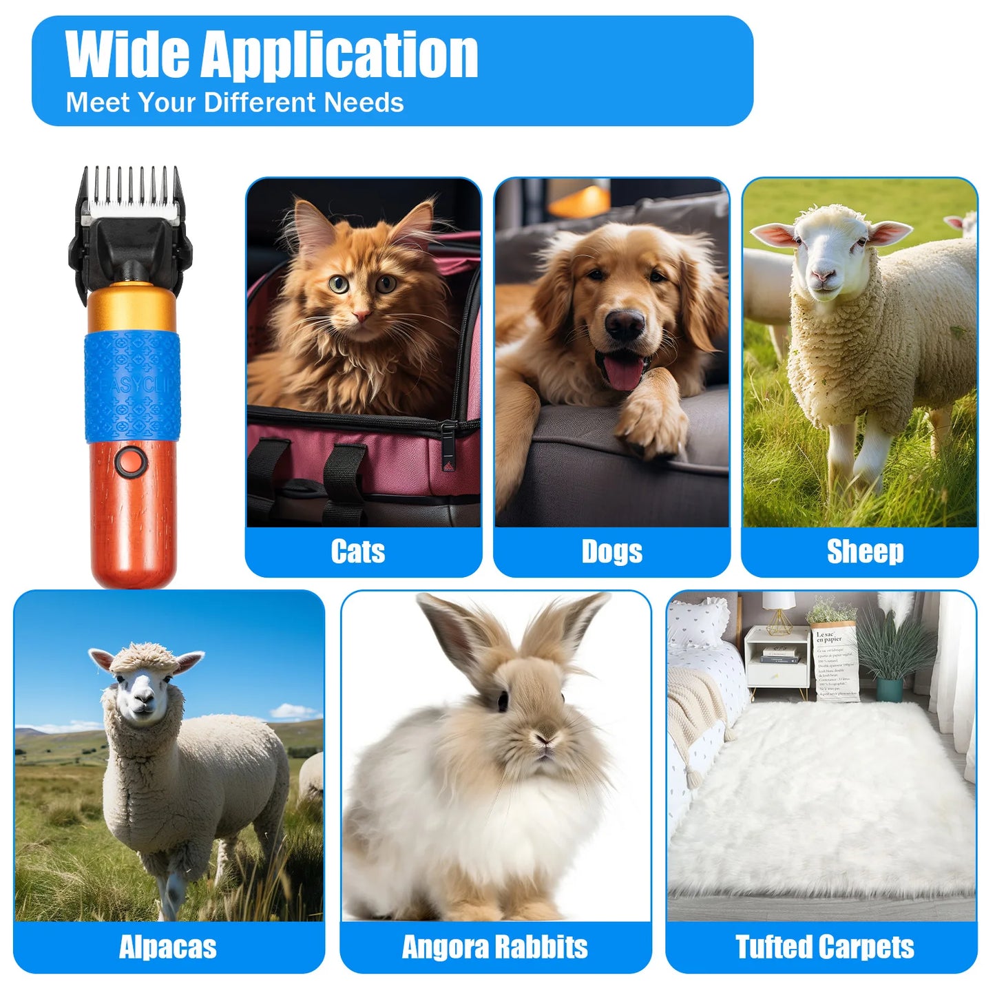 Electric Animal Fur Shears Sheep/Goat/Dogs