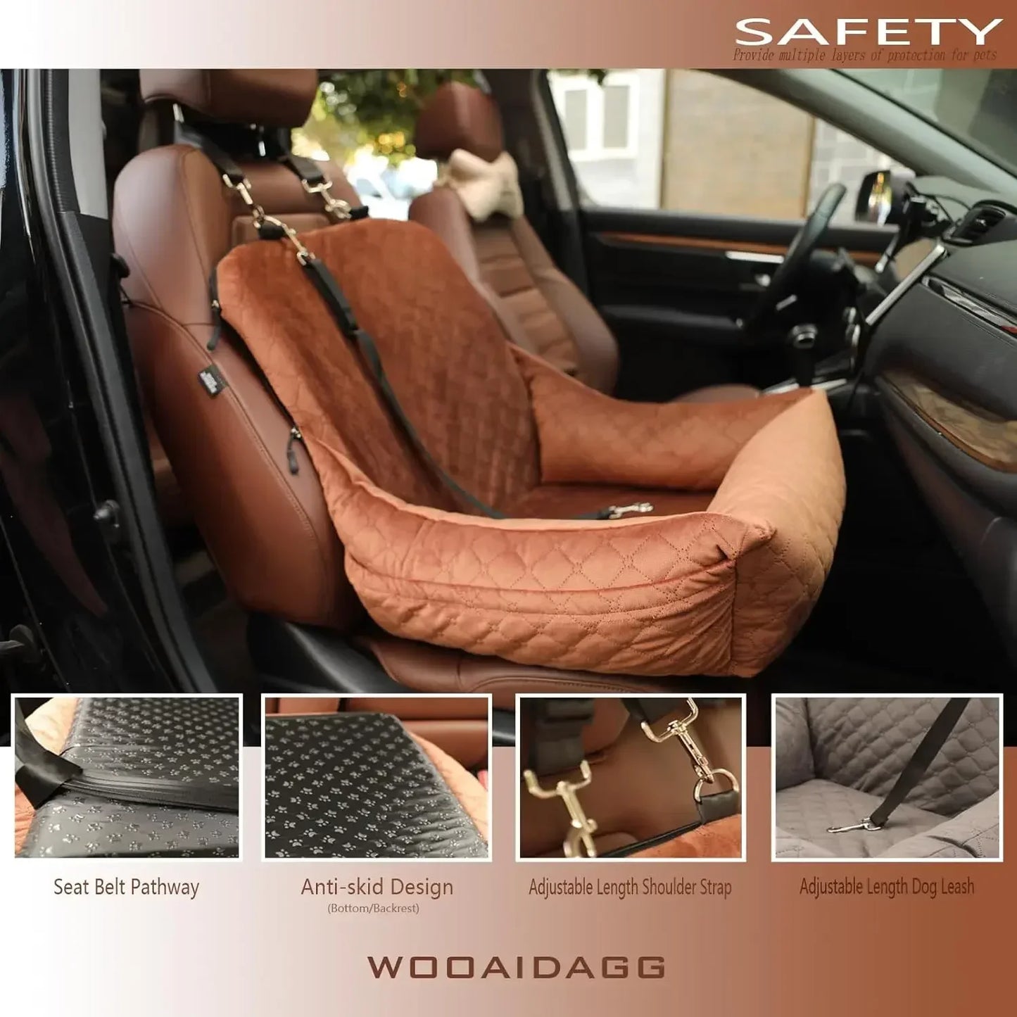 Dog Car Seat for Small Dogs