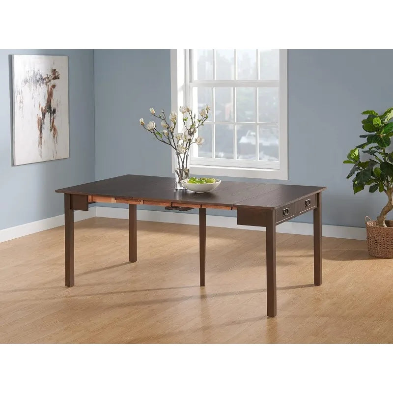 Traditional Expanding Table Only, Fruitwood or Expresso