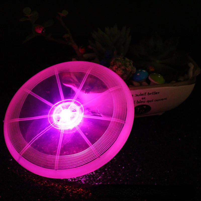 Dog toy LED luminous flying disk