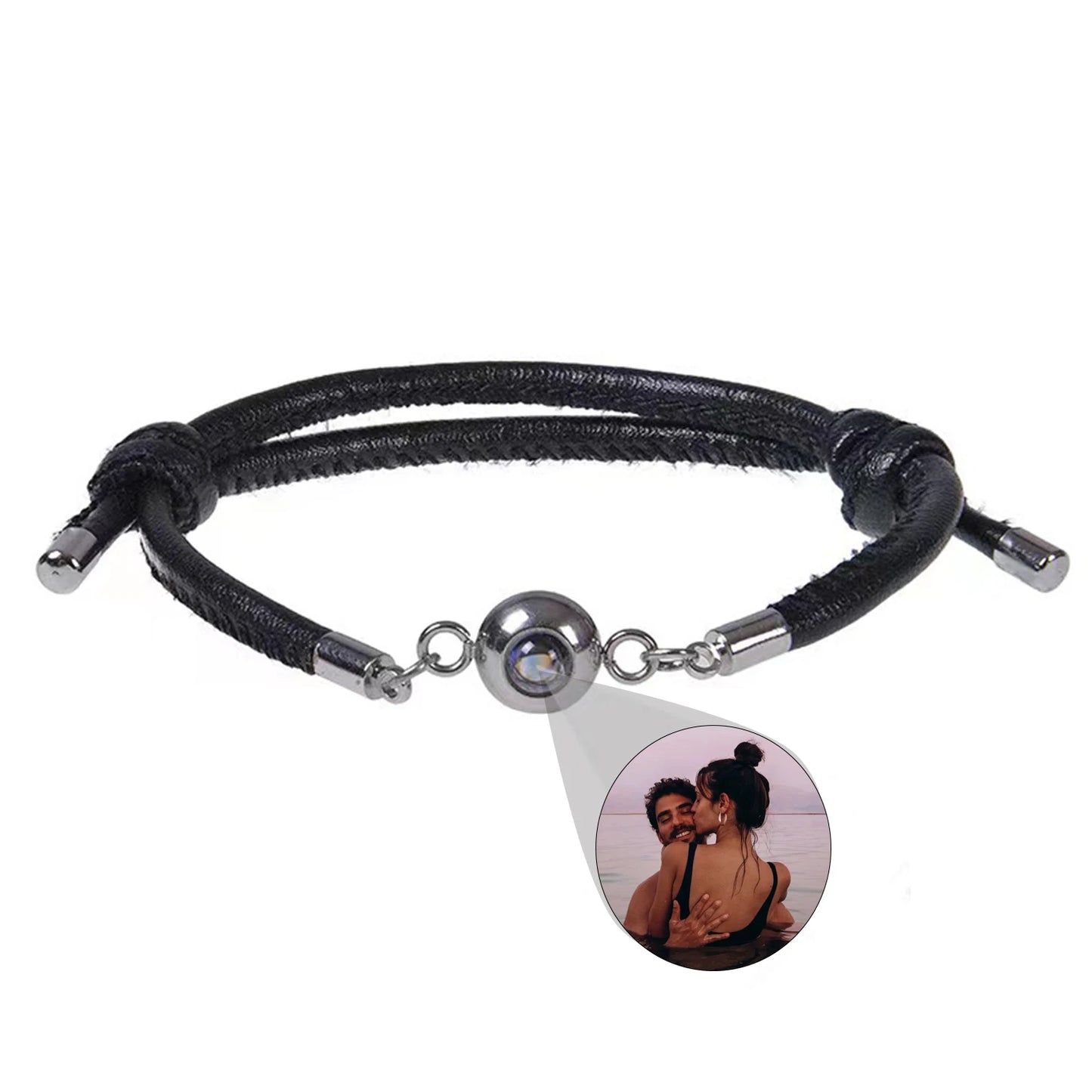 Personalized Photo Projection Bracelet For Men/Women