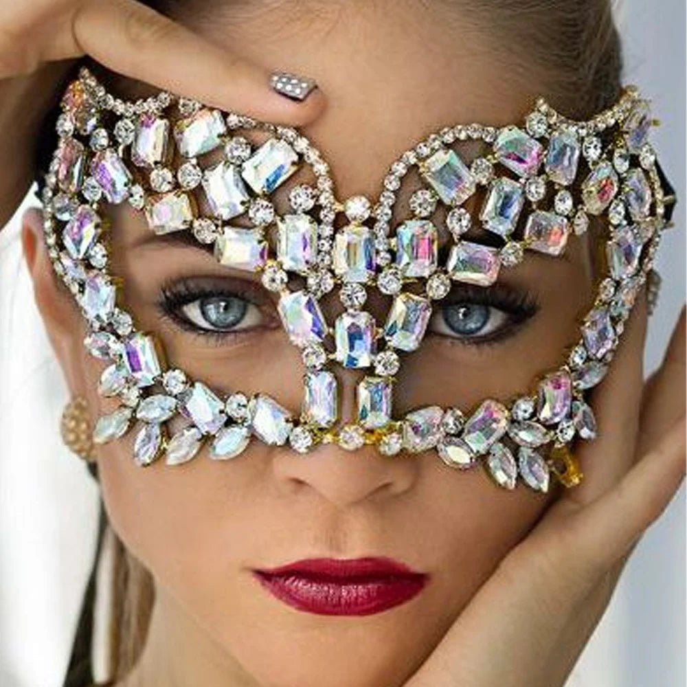 Stonefans Rhinestone Mask